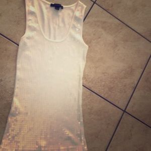 Express Sequin tank top